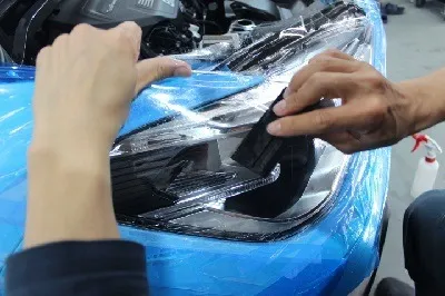 施工ジェルで3D曲面を処理