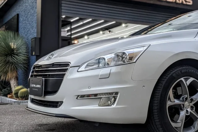Peugeot 508SW ヘッドライト研磨リペア/横浜市青葉区S様