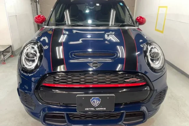 MINI/ミニ・ジョンクーパーワークス(F56JCW)のペルマガードコーティング施工車例/東京都西多摩郡K様