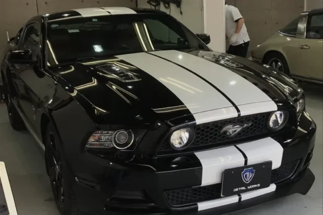 FORD MUSTANG/V8GTクーペのコーティングメンテナンス/東京都狛江市N様