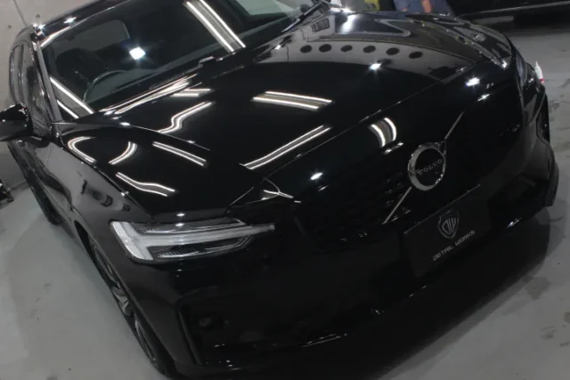 VOLVO V60のカーコーティング施工例/東京都文京区Y様