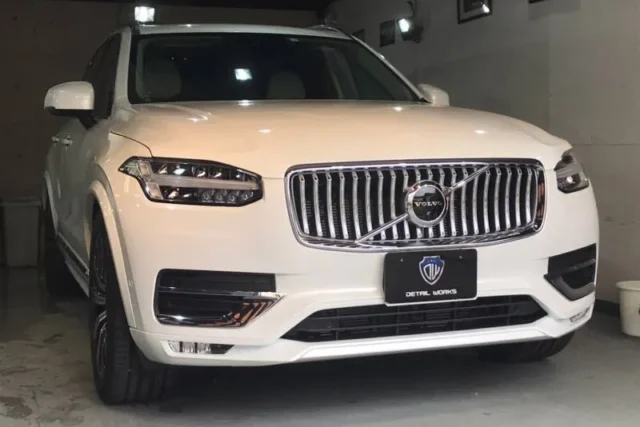 VOLVO XC90セラミックコーティング施工＋革シートコーティング/神奈川県相模原市K様