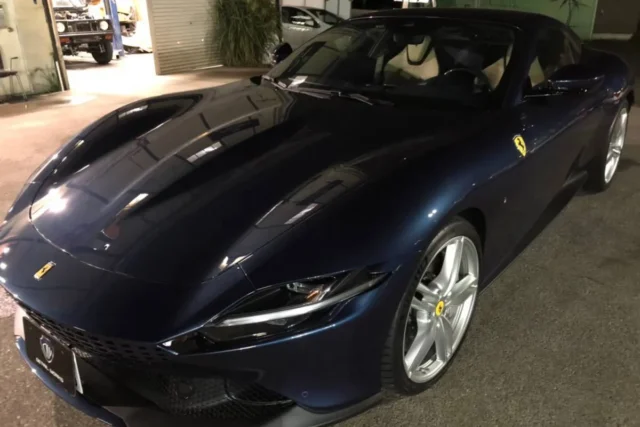 FERRARIローマのフルプロテクションフィルム施工例/東京都世田谷区K様