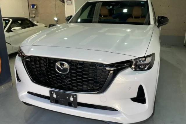 MazdaCX-60のガラスコーティングと脱着両面ホイールコーティング施工/東京都町田市O様