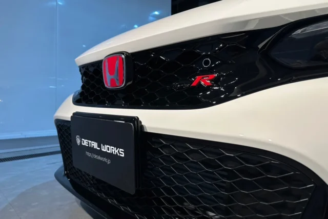 HONDA CIVIC TYPE R (FL5)　のプロテクションフィルムとボディコーティング等の施工例/栃木県M様