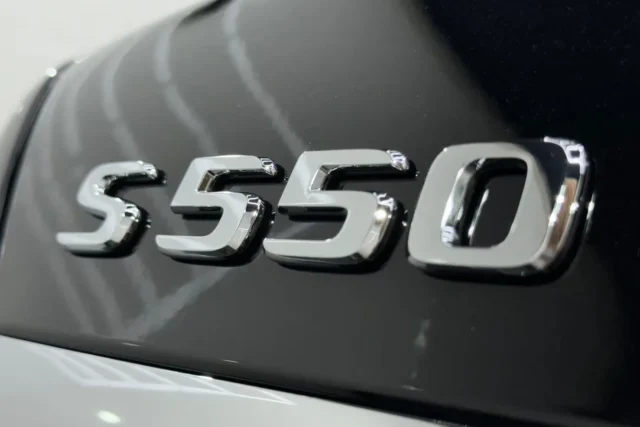 Mercedes-Benz S550 Long［W222］ボディコーティング、ウィンドウモール研磨PPF/神奈川相模原市Y様