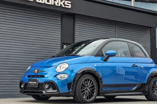 ABARTH695Tributo131Rally /ボディコーティング施工例/神奈川県相模原市K様