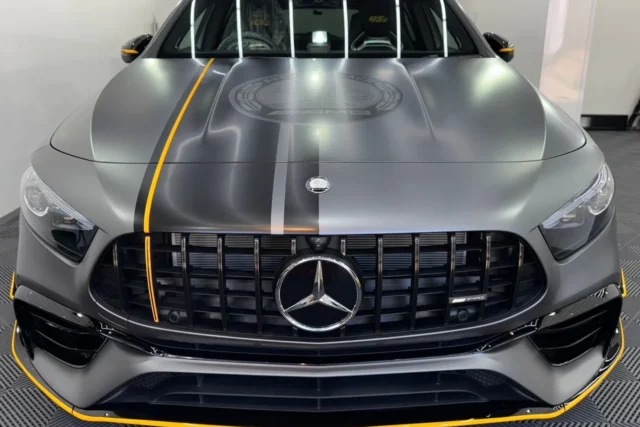 Mercedes-AMG A45S 4MATIC+ FinalEdition ボディコーティング等施工例/埼玉県M様