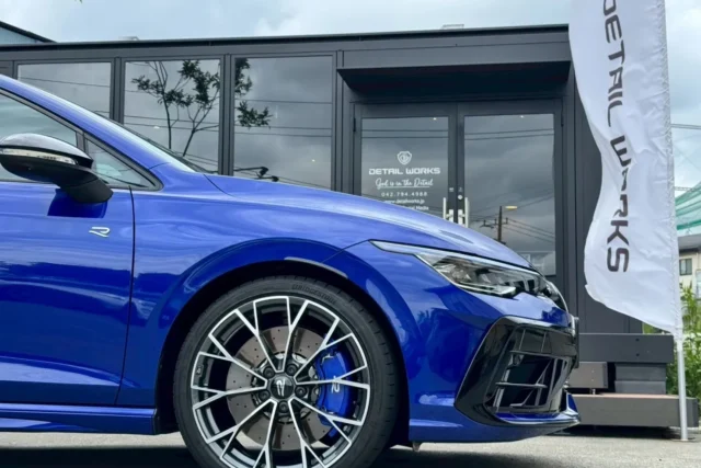 Volkswagen Golf R 8.5 ボディコーティング施工例/東京都小金井市N様