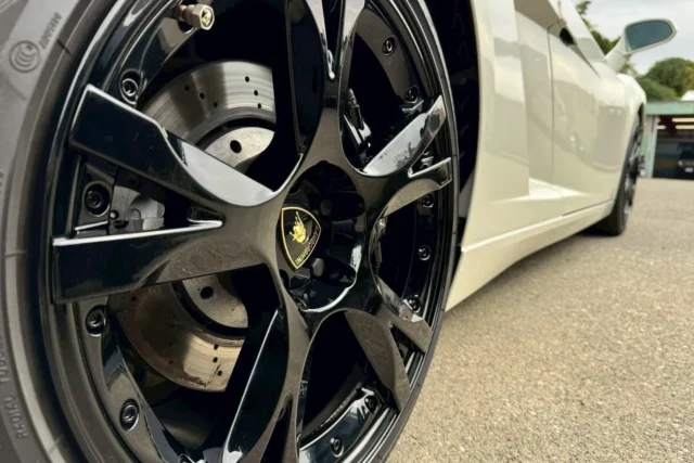 ＜前編＞Lamborghini ガヤルドスパイダー,ホイールコーティング等施工例/東京都Y様