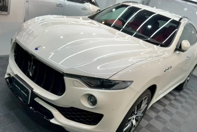 Maserati Levante SQ4　ボディコーティング施工例/東京都世田谷区Y様