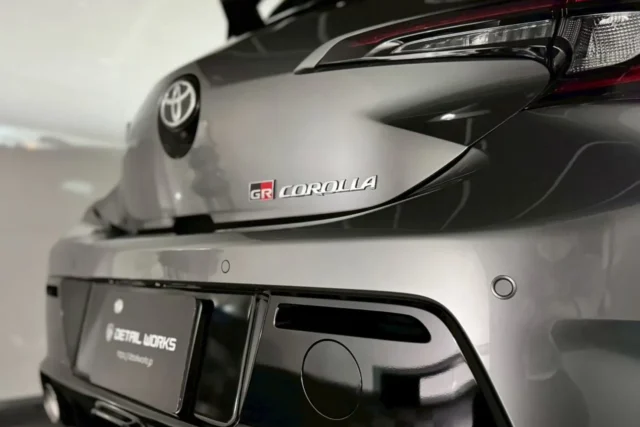 TOYOTA GR COROLLA　ボディコーティング等施工例/東京都町田市H様
