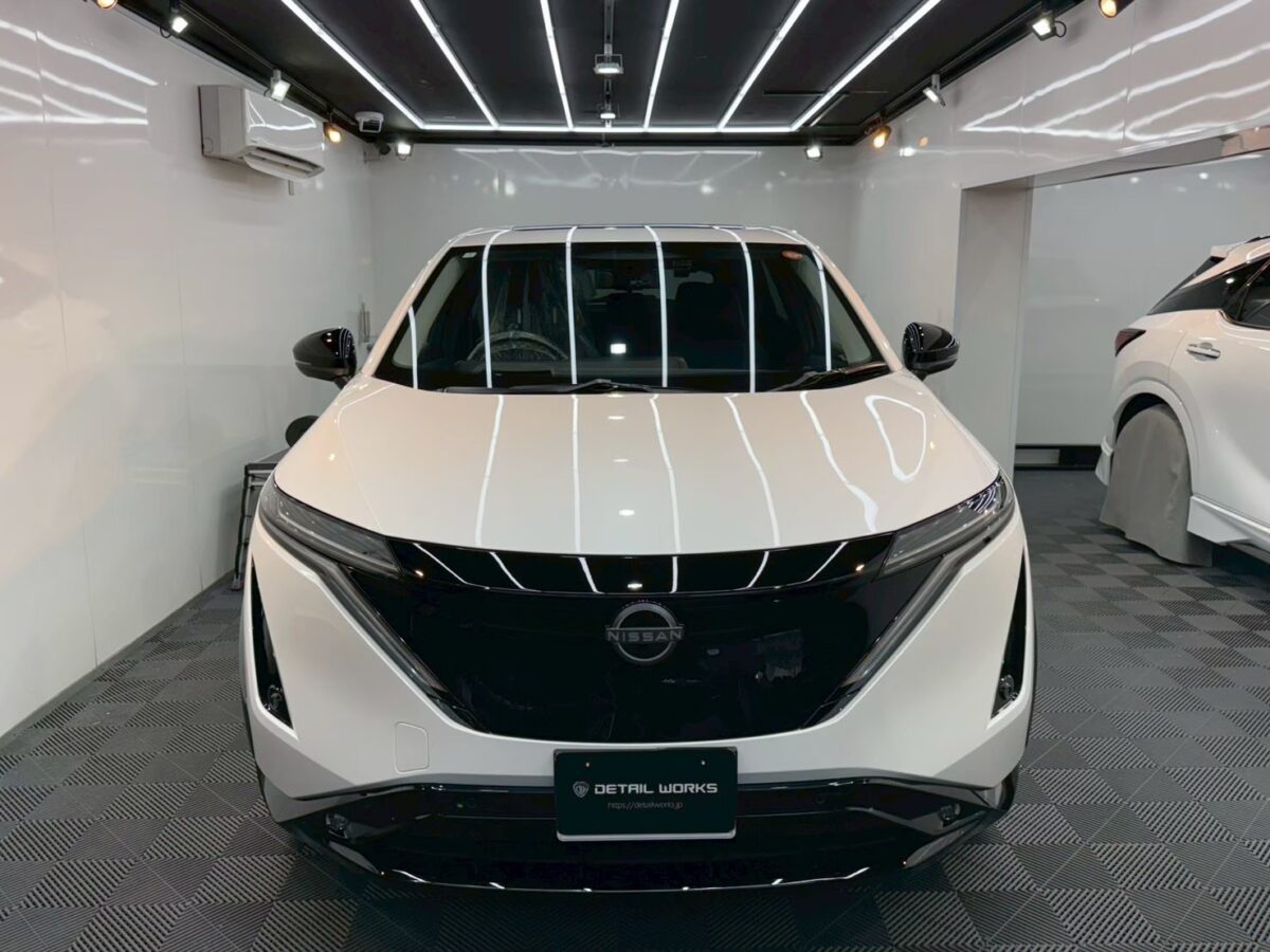 日産アリア コーティング施工