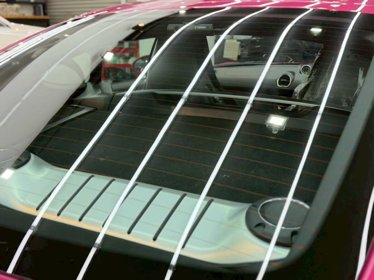 718ケイマン　ルビースターネオ　窓ガラス　ウインドウ　研磨　磨き