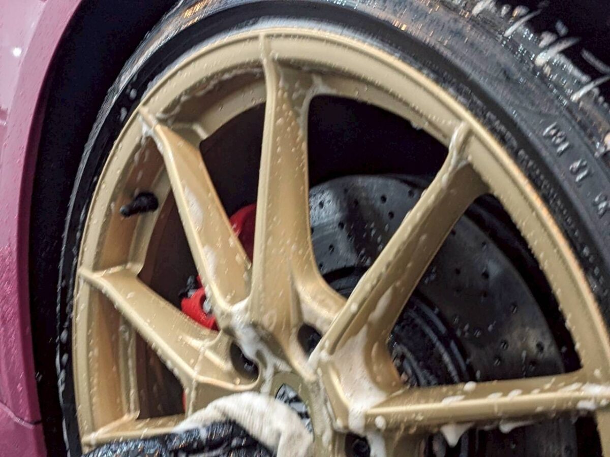 718ケイマン　ホイール　ゴールド