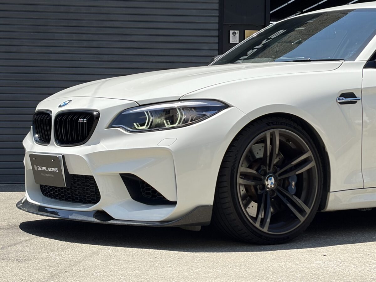 BMW M2 F87　ヘッドライトプロテクション　DIAMOND SWELLのBLACK VIOLET ダイアモンドスウェル ブラックヴァイオレット　バイオレット